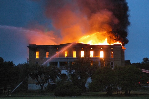 Burning Pike House
